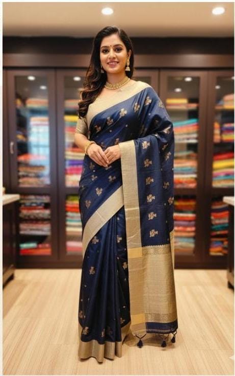100% Pure Chanderi Sarees With Running Blouse