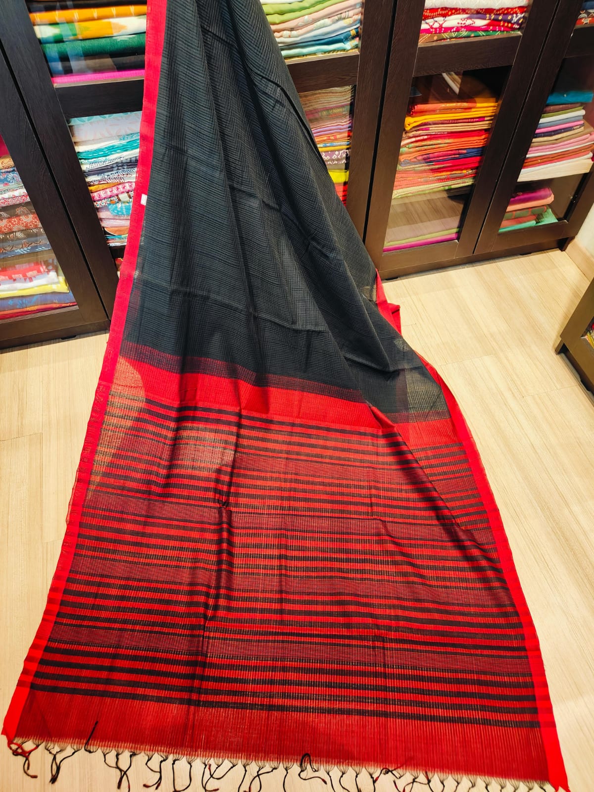 Cotton Sarees With Running Blouse