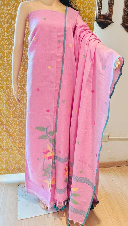 Jamdani Cotton Suit