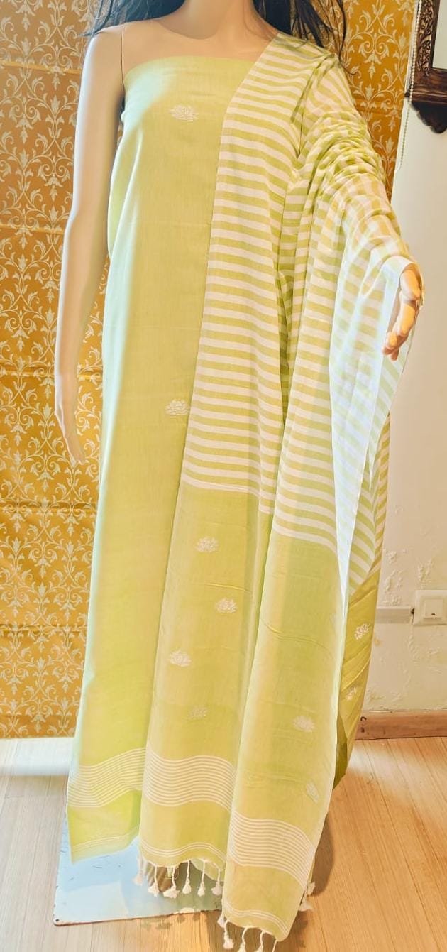 Jamdani Cotton Suit