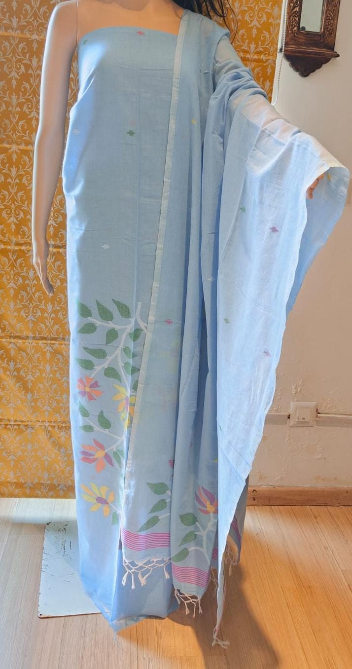 Jamdani Cotton Suit