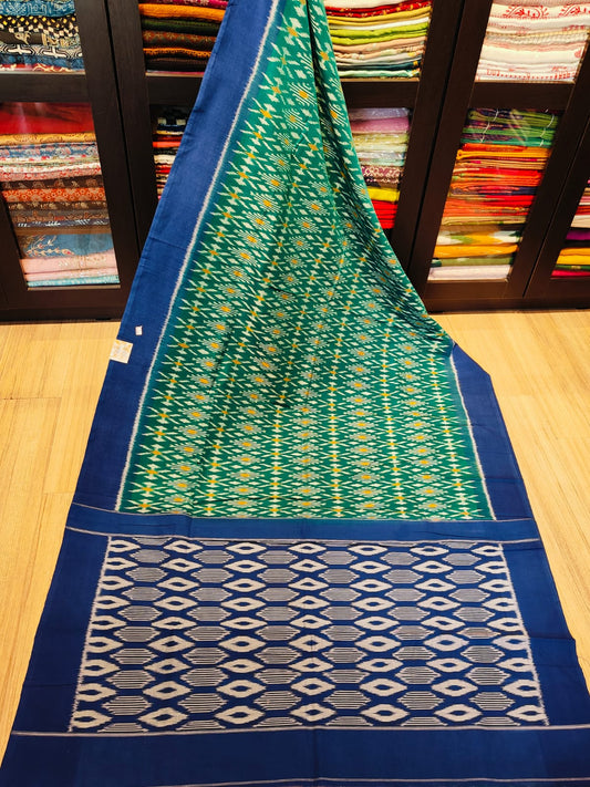 Pochampally Cotton Sarees With Running Blouse