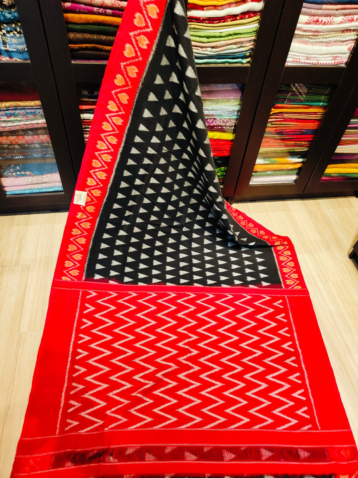 Pochampally Cotton Sarees With Running Blouse