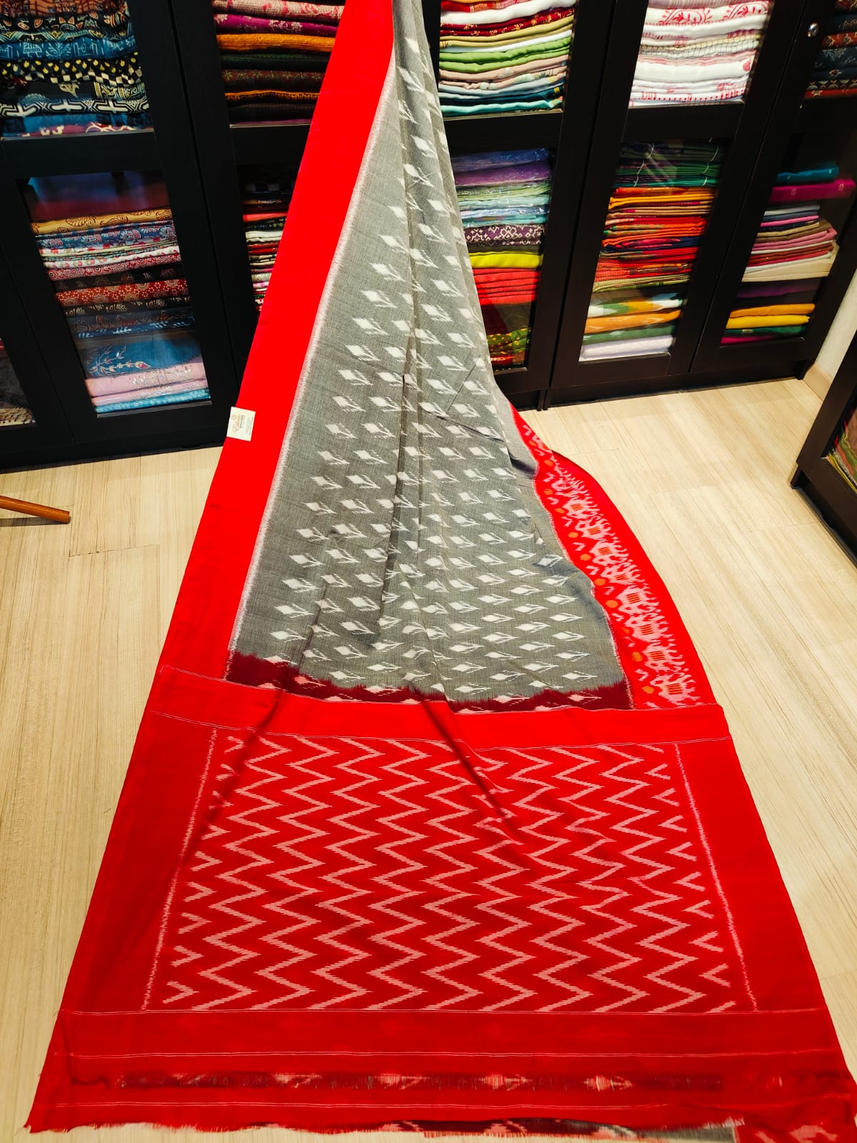 Pochampally Cotton Sarees With Running Blouse