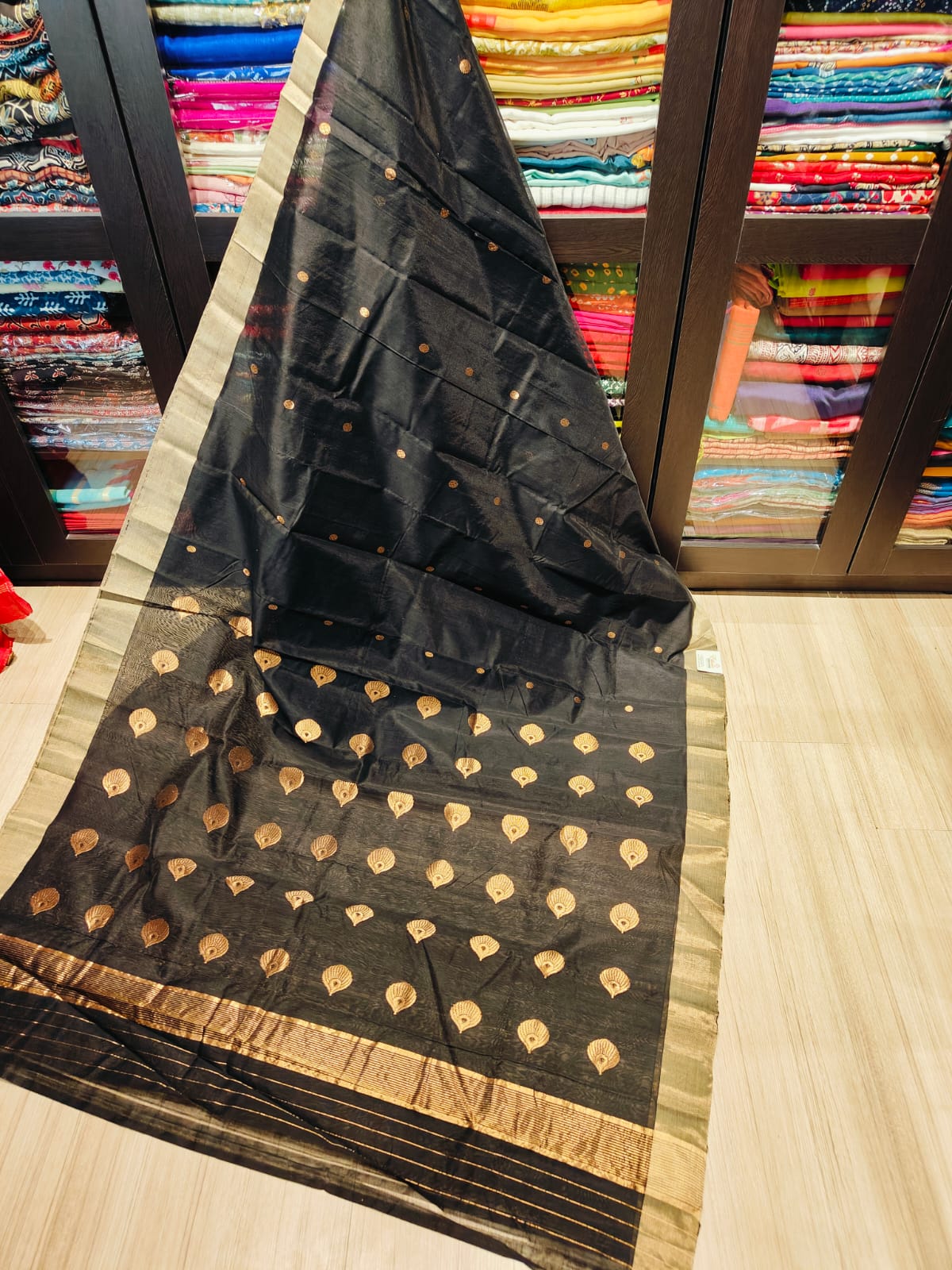 Pure Chanderi Silk Sarees