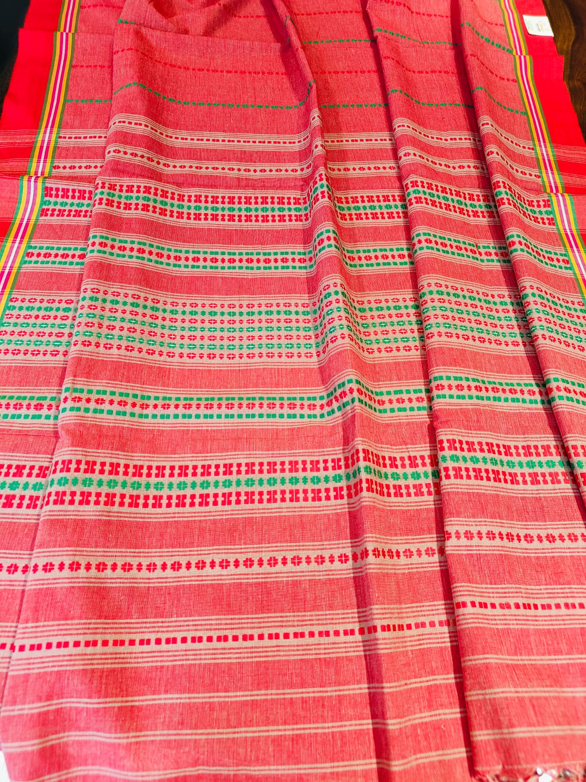 Begumpuri Cotton Sarees With Running Blouse