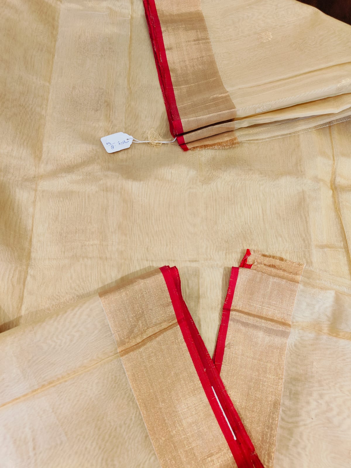 100% Pure Chanderi Sarees  With Running Blouse