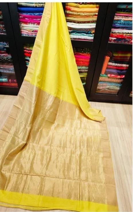 100% Pure Chanderi Sarees With Running Blouse