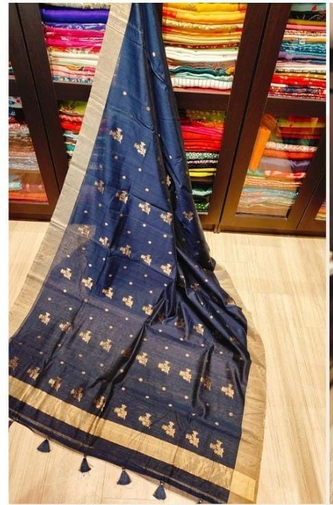100% Pure Chanderi Sarees With Running Blouse