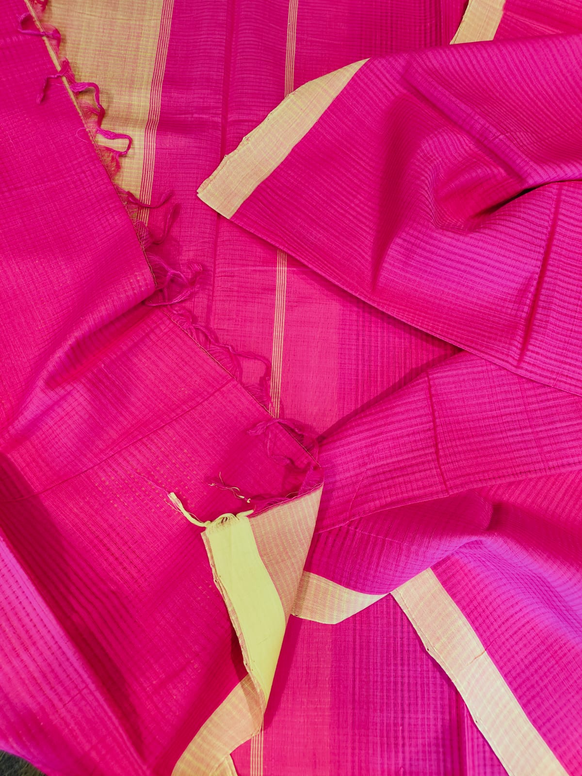 Cotton Saree With Running Blouse